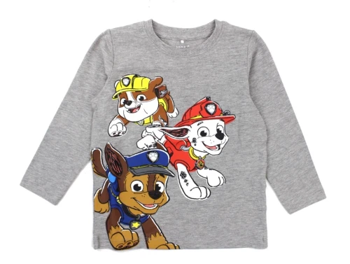 Name It t-shirt grey melange Paw Patrol